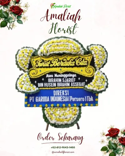 Papan Bunga Duka di Polengan